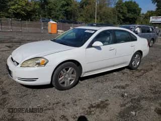 2013 Chevrolet Impala LT с VIN 2G1WG5E31D1113206, выставлен на аукционе Copart как лот 86708305 с пробегом 140 676 миль миль и Списание • Salvage title. История ставок и продаж доступна на DreamBid. Изображение 1.