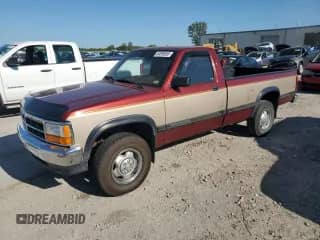 1993 Dodge Dakota with VIN 1B7GG26X8PS103255, listed as a Copart auction lot 64056055 with 55,457 mi miles and Clean title. Bid and sale history available at DreamBid. Image 1.