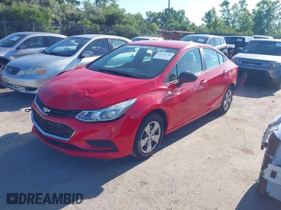 ✅ 2016 Chevrolet Cruze LS • VIN: 1G1BB5SM7G7278064 • Lot: 42638740. Listed on IAAI with 191,972 mi. Free auction sales archive from the USA and detailed vehicle history report at DreamBid. Image 2.