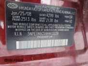 ✅ 2009 Hyundai Sonata GLS • VIN: 5NPET46C59H413229 • Лот: 42957795. Опубликован ранее на Copart с пробегом Не указан. Бесплатный доступ к архиву аукционных продаж из США и подробный отчёт об истории автомобиля на DreamBid. Изображение 12.