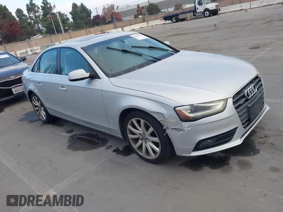 ✅ 2013 Audi A4 Premium Plus • VIN: WAUFFAFL3DN003254 • Lot: 43864759. Listed on IAAI with 138,603 mi. Free auction sales archive from the USA and detailed vehicle history report at DreamBid. Image 1.