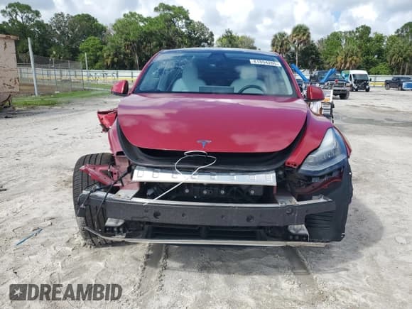 ✅ 2022 Tesla Model Y Long Range • VIN: 7SAYGDEEXNF458702 • Лот: 81894205. Опубликован ранее на Copart с пробегом 41 034 миль. Бесплатный доступ к архиву аукционных продаж из США и подробный отчёт об истории автомобиля на DreamBid. Изображение 5.