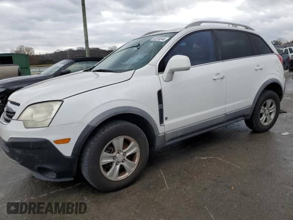 2008 Saturn VUE XE z VIN 3GSCL33PX8S507365, wystawiony jako Copart lot #83970344 z przebiegiem 152 486 mil mil oraz Szkoda całkowita • Salvage title. Historia ofert i sprzedaży dostępna na DreamBid. Obrazek 1.