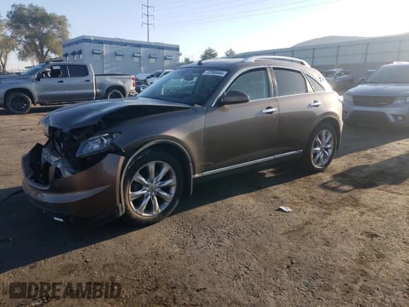 ✅ 2007 Infiniti FX • VIN: JNRBS08W47X400544 • Lot: 73293444. Wystawiony na Copart z przebiegiem Nie podano. Bezpłatny archiwum sprzedaży aukcyjnych z USA i szczegółowy raport historii pojazdu na DreamBid. Zdjęcie 1.