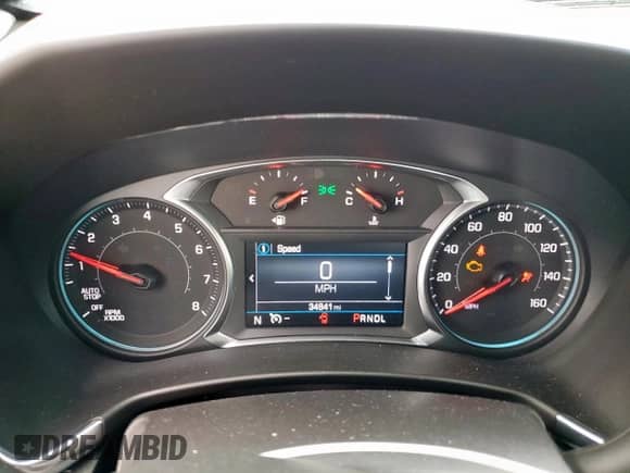 2024 Chevrolet Equinox LS with VIN 3GNAXHEG8RL145797, listed as a Copart auction lot 64265655 with 34,841 mi miles and Salvage title. Bid and sale history available at DreamBid. Image 9.