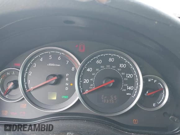 ✅ 2007 Subaru Legacy Outback Limited • VIN: 4S4BP62C577323178 • Lot: 42502030. Listed on IAAI with 183,751 mi. Free auction sales archive from the USA and detailed vehicle history report at DreamBid. Image 7.