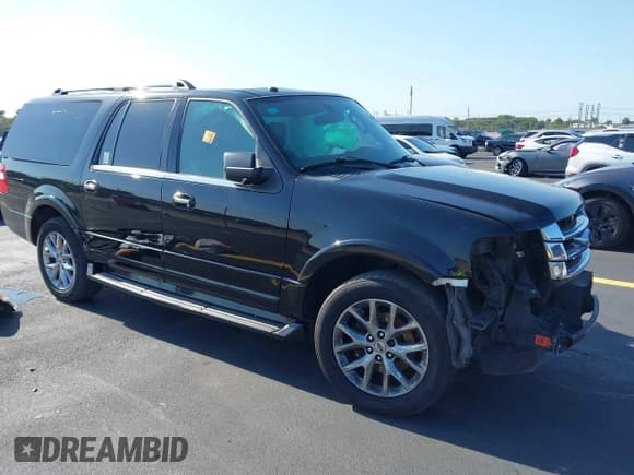 ✅ 2017 Ford Expedition Max Limited • VIN: 1FMJK1KT1HEA57796 • Lot: 42267861. Listed on IAAI with Not provided. Free auction sales archive from the USA and detailed vehicle history report at DreamBid. Image 1.