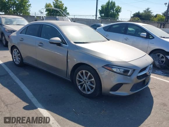 ✅ 2021 Mercedes-Benz A 220 • VIN: W1K3G4FB5MJ270548 • Lot: 43129971. Listed on IAAI with 65,314 mi. Free auction sales archive from the USA and detailed vehicle history report at DreamBid. Image 1.