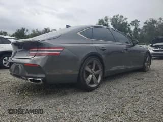 ✅ 2023 Genesis G80 Sport • VIN: KMTGB4SD7PU184986 • Lot: 74355444. Wystawiony na Copart z przebiegiem 5 157 mil. Bezpłatny archiwum sprzedaży aukcyjnych z USA i szczegółowy raport historii pojazdu na DreamBid. Zdjęcie 3.