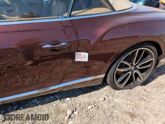 ✅ 2020 Bentley Continental GT GT V8 • VIN: SCBDG4ZGXLC078411 • Lot: 75412244. Listed on Copart with Not provided. Free auction sales archive from the USA and detailed vehicle history report at DreamBid. Image 12.