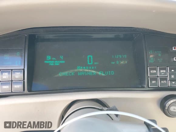 ✅ 1995 Cadillac DeVille • VIN: 1G6KD52BXSU245539 • Lot: 82655835. Wystawiony na Copart z przebiegiem 112 979 mil. Bezpłatny archiwum sprzedaży aukcyjnych z USA i szczegółowy raport historii pojazdu na DreamBid. Zdjęcie 9.