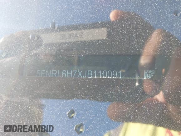 ✅ 2018 Honda Odyssey EX-L • VIN: 5FNRL6H7XJB110091 • Лот: 43535051. Опубликован ранее на IAAI с пробегом 49 224 миль. Бесплатный доступ к архиву аукционных продаж из США и подробный отчёт об истории автомобиля на DreamBid. Изображение 17.