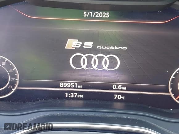 ✅ 2018 Audi S5 Sportback Premium Plus • VIN: WAUB4CF53JA005476 • Lot: 42164452. Listed on IAAI with 89,951 mi. Free auction sales archive from the USA and detailed vehicle history report at DreamBid. Image 16.