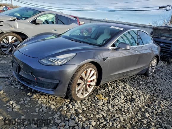 ✅ 2018 Tesla Model 3 Long Range Battery • VIN: 5YJ3E1EB1JF171227 • Lot: 94741835. Listed on Copart with 115,263 mi. Free auction sales archive from the USA and detailed vehicle history report at DreamBid. Image 1.