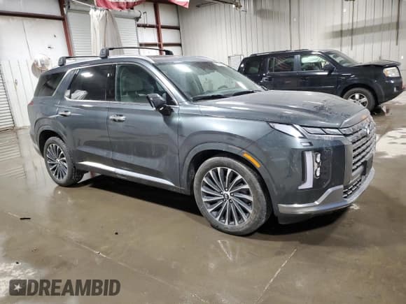 ✅ 2023 Hyundai Palisade Calligraphy • VIN: KM8R7DGE2PU499555 • Лот: 88576585. Опубликован ранее на Copart с пробегом 15 149 миль. Бесплатный доступ к архиву аукционных продаж из США и подробный отчёт об истории автомобиля на DreamBid. Изображение 4.