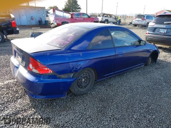 ✅ 2004 Honda Civic LX • VIN: 1HGEM21574L077406 • Lot: 41646915. Listed on IAAI with 217,350 mi. Free auction sales archive from the USA and detailed vehicle history report at DreamBid. Image 4.