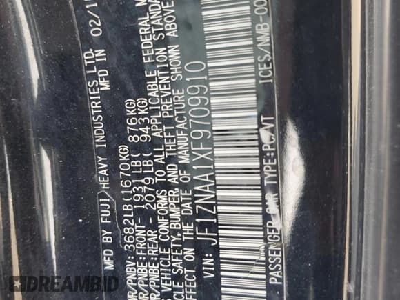 ✅ 2015 Scion FR-S • VIN: JF1ZNAA1XF9709910 • Lot: 67686825. Wystawiony na Copart z przebiegiem 118 830 mil. Bezpłatny archiwum sprzedaży aukcyjnych z USA i szczegółowy raport historii pojazdu na DreamBid. Zdjęcie 12.