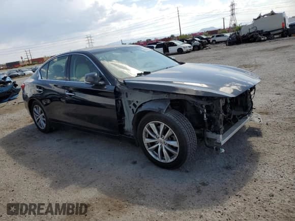 ✅ 2017 Infiniti Q50 Sport • VIN: JN1EV7AP8HM738020 • Lot: 66824215. Listed on Copart with 113,256 mi. Free auction sales archive from the USA and detailed vehicle history report at DreamBid. Image 4.