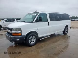 ✅ 2013 Chevrolet Express Passenger LT • VIN: 1GAZG1FG4D1137965 • Lot: 59378755. Listed on Copart with 115,805 mi. Free auction sales archive from the USA and detailed vehicle history report at DreamBid. Image 1.