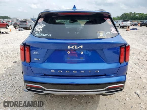 ✅ 2022 Kia Sorento X-Line SX Prestige • VIN: 5XYRKDLF4NG122371 • Lot: 58673215. Listed on Copart with 120,885 mi. Free auction sales archive from the USA and detailed vehicle history report at DreamBid. Image 6.