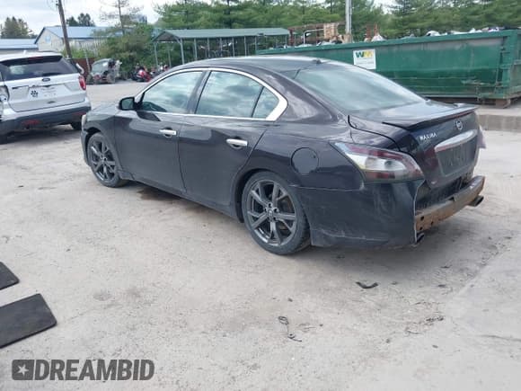 ✅ 2013 Nissan Maxima S • VIN: 1N4AA5AP4DC810428 • Lot: 42150012. Listed on IAAI with 149,824 mi. Free auction sales archive from the USA and detailed vehicle history report at DreamBid. Image 3.
