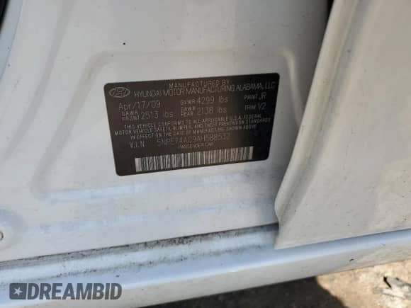 2010 Hyundai Sonata GLS с VIN 5NPET4AC9AH588532, выставлен на аукционе Copart как лот 71442605 с пробегом Не указан миль и На запчасти • Non repairable. История ставок и продаж доступна на DreamBid. Изображение 12.