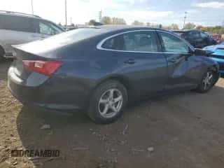 2017 Chevrolet Malibu LS z VIN 1G1ZB5ST0HF142579, wystawiony jako Copart lot #82594675 z przebiegiem 115 542 mil mil oraz Szkoda całkowita • Salvage title. Historia ofert i sprzedaży dostępna na DreamBid. Obrazek 3.