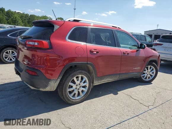 ✅ 2015 Jeep Cherokee Limited • VIN: 1C4PJMDS1FW648726 • Лот: 61469665. Опубликован ранее на Copart с пробегом 124 632 миль. Бесплатный доступ к архиву аукционных продаж из США и подробный отчёт об истории автомобиля на DreamBid. Изображение 3.
