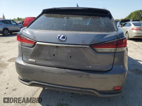 ✅ 2022 Lexus RX 450h F Sport • VIN: 2T2YGMDA4NC091467 • Lot: 80897755. Listed on Copart with 86,849 mi. Free auction sales archive from the USA and detailed vehicle history report at DreamBid. Image 6.