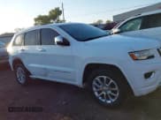 ✅ 2014 Jeep Grand Cherokee Overland • VIN: 1C4RJFCG1EC195516 • Lot: 43259305. Listed on IAAI with 230,199 mi. Free auction sales archive from the USA and detailed vehicle history report at DreamBid. Image 13.