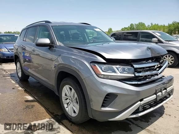 ✅ 2021 Volkswagen Atlas S • VIN: 1V2GP2CA9MC581074 • Lot: 61603295. Listed on Copart with 55,200 mi. Free auction sales archive from the USA and detailed vehicle history report at DreamBid. Image 14.
