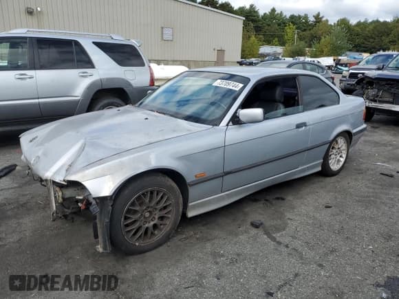 ✅ 1998 BMW 3 Series • VIN: WBABF8327WEH60361 • Lot: 73709744. Listed on Copart with Not provided. Free auction sales archive from the USA and detailed vehicle history report at DreamBid. Image 1.