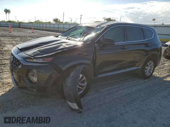 2019 Hyundai Santa Fe SEL z VIN 5NMS33AD7KH082136, wystawiony jako Copart lot #82579675 z przebiegiem 107 265 mil mil oraz Szkoda całkowita • Salvage title. Historia ofert i sprzedaży dostępna na DreamBid. Obrazek 1.