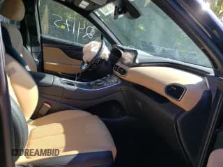 ✅ 2021 Hyundai Santa Fe Calligraphy • VIN: 5NMS5DAL8MH329254 • Лот: 58724532. Опубликован ранее на Copart с пробегом 24 175 миль. Бесплатный доступ к архиву аукционных продаж из США и подробный отчёт об истории автомобиля на DreamBid. Изображение 5.