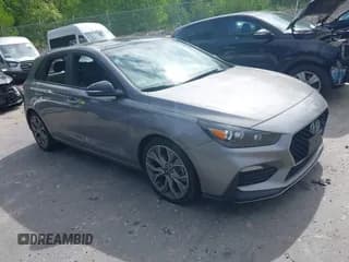 ✅ 2020 Hyundai Elantra N Line • VIN: KMHH55LC0LU127377 • Lot: 42360029. Listed on IAAI with 103,438 mi. Free auction sales archive from the USA and detailed vehicle history report at DreamBid. Image 1.