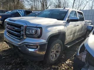 ✅ 2018 GMC Sierra 1500 SLT • VIN: 3GTU2NEJ1JG552095 • Лот: 44190815. Опубликован ранее на Copart с пробегом 50 583 миль. Бесплатный доступ к архиву аукционных продаж из США и подробный отчёт об истории автомобиля на DreamBid. Изображение 1.