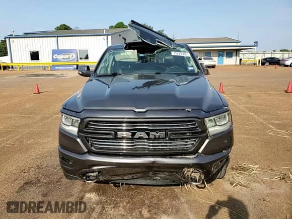 2022 Ram 1500 Laramie with VIN 1C6RREJT7NN124433, listed as a Copart auction lot 71278305 with 41,030 mi miles and Salvage title. Bid and sale history available at DreamBid. Image 13.