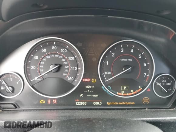 ✅ 2013 BMW 3 Series 335i • VIN: WBA3A9G52DNP37058 • Lot: 46833855. Listed on Copart with 122,963 mi. Free auction sales archive from the USA and detailed vehicle history report at DreamBid. Image 9.