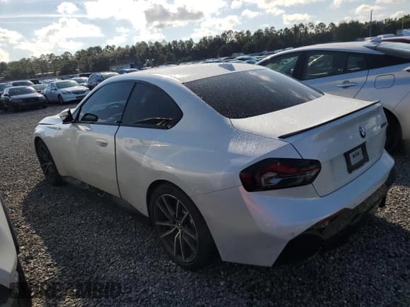 ✅ 2023 BMW 2 Series 230i • VIN: 3MW23CM01P8D05337 • Lot: 73953784. Wystawiony na Copart z przebiegiem Nie podano. Bezpłatny archiwum sprzedaży aukcyjnych z USA i szczegółowy raport historii pojazdu na DreamBid. Zdjęcie 2.