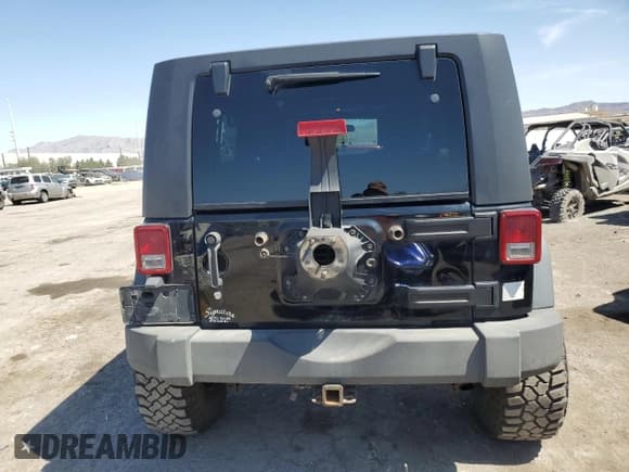 ✅ 2008 Jeep Wrangler Rubicon • VIN: 1J8GA69158L563252 • Lot: 55816534. Listed on Copart with 166,644 mi. Free auction sales archive from the USA and detailed vehicle history report at DreamBid. Image 6.