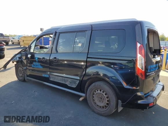 ✅ 2017 Ford Transit Connect XLT • VIN: NM0GE9F78H1301627 • Lot: 90090775. Listed on Copart with Not provided. Free auction sales archive from the USA and detailed vehicle history report at DreamBid. Image 2.