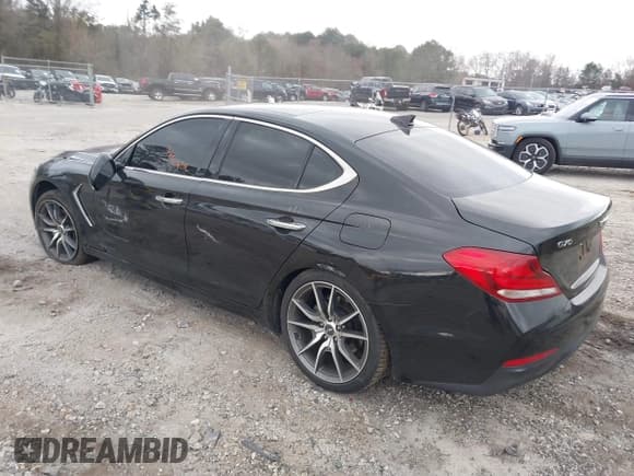 ✅ 2019 Genesis G70 Advanced • VIN: KMTG44LA0KU038176 • Lot: 41718528. Listed on IAAI with 85,728 mi. Free auction sales archive from the USA and detailed vehicle history report at DreamBid. Image 3.