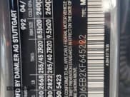 ✅ 2019 Mercedes-Benz GLC 43 AMG • VIN: WDC0J6EB2KF645222 • Lot: 63490875. Listed on Copart with 46,438 mi. Free auction sales archive from the USA and detailed vehicle history report at DreamBid. Image 13.