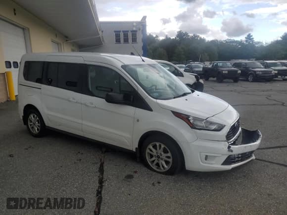 ✅ 2022 Ford Transit Connect XLT • VIN: NM0GE9F26N1533076 • Lot: 68353625. Listed on Copart with 52,268 mi. Free auction sales archive from the USA and detailed vehicle history report at DreamBid. Image 4.