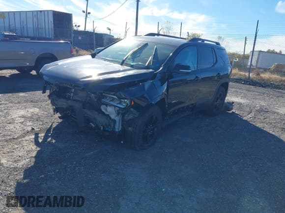 ✅ 2022 GMC Acadia AT4 • VIN: 1GKKNLLS0NZ127668 • Lot: 43605894. Listed on IAAI with Not provided. Free auction sales archive from the USA and detailed vehicle history report at DreamBid. Image 2.