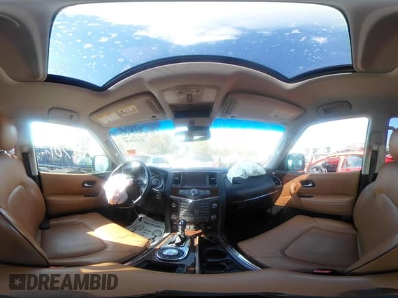 ✅ 2017 Nissan Armada Platinum • VIN: JN8AY2NC1H9502653 • Lot: 43259187. Listed on IAAI with 110,381 mi. Free auction sales archive from the USA and detailed vehicle history report at DreamBid. Image 18.