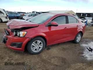 2016 Chevrolet Sonic LT с VIN 1G1JC5SB9G4116588, выставлен на аукционе Copart как лот 47840565 с пробегом 65 981 миль миль и Списание • Salvage title. История ставок и продаж доступна на DreamBid. Изображение 1.