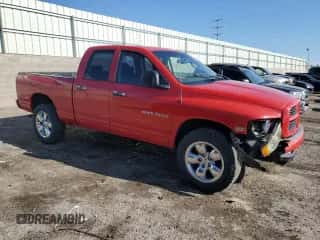2004 Dodge 1500 SLT z VIN 1D7HU18D64S695220, wystawiony jako Copart lot #65894664 z przebiegiem 184 338 mil mil oraz Szkoda całkowita • Salvage title. Historia ofert i sprzedaży dostępna na DreamBid. Obrazek 4.