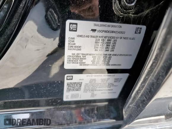 2021 Chevrolet Silverado 1500 RST with VIN 1GCPWDED8MZ342622, listed as a Copart auction lot 70137695 with 81,510 mi miles and Clean title. Bid and sale history available at DreamBid. Image 12.