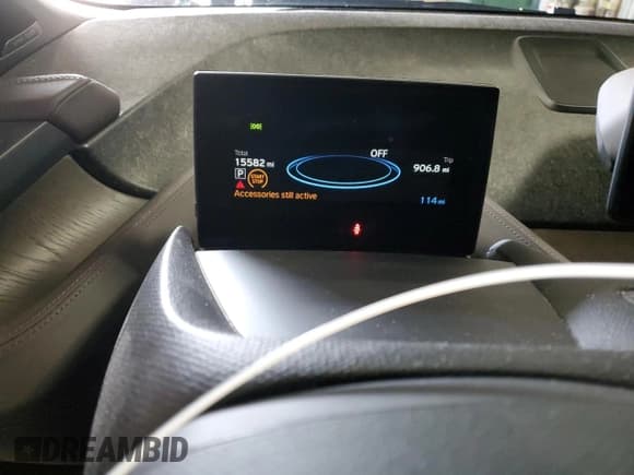 ✅ 2020 BMW i3 • VIN: WBY8P8C05L7G63120 • Lot: 50786985. Listed on Copart with 15,582 mi. Free auction sales archive from the USA and detailed vehicle history report at DreamBid. Image 9.